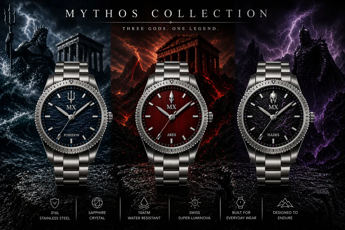 The Mythos Collection — Ares, Poseidon, Hades