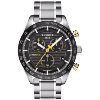 Tissot PRS 516 Chronograph Black Dial Stainless Steel Men's Watch