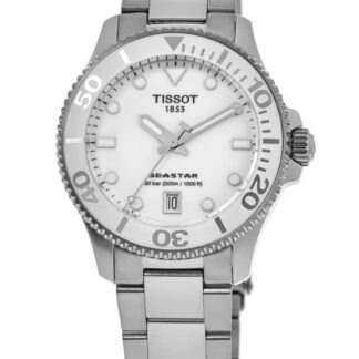 Tissot Seastar 1000 Quartz White Dial Stainless Steel Unisex Watch