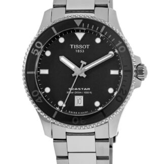 Tissot Seastar 1000 Quartz 36mm Black Dial Steel Unisex Watch