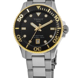 Tissot Seastar 1000 Quartz Black Dial Steel Unisex Watch